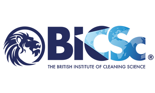 BISC - The British Institute Of Cleaning Science logo color on transparent background.